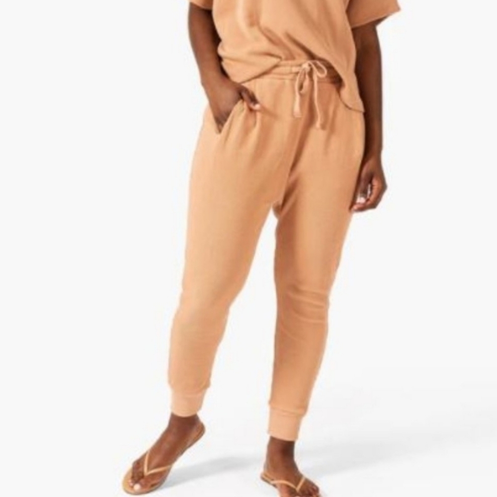 Tkees Waffle Joggers Pants Caramel Size 1 / Small / US 2 / 4